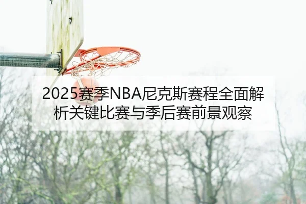 2025赛季NBA尼克斯赛程全面解析关键比赛与季后赛前景观察 - 新闻资讯相关报道缩略图
