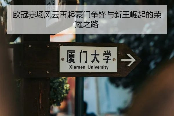 欧冠赛场风云再起豪门争锋与新王崛起的荣耀之路